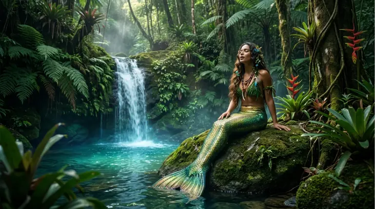 Lenda da Iara (Mãe d'água) do Folclore Brasileiro